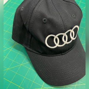 Audi dad cap. Adjustable (Velcro) one size fits all hat. Brand new, never worn.
